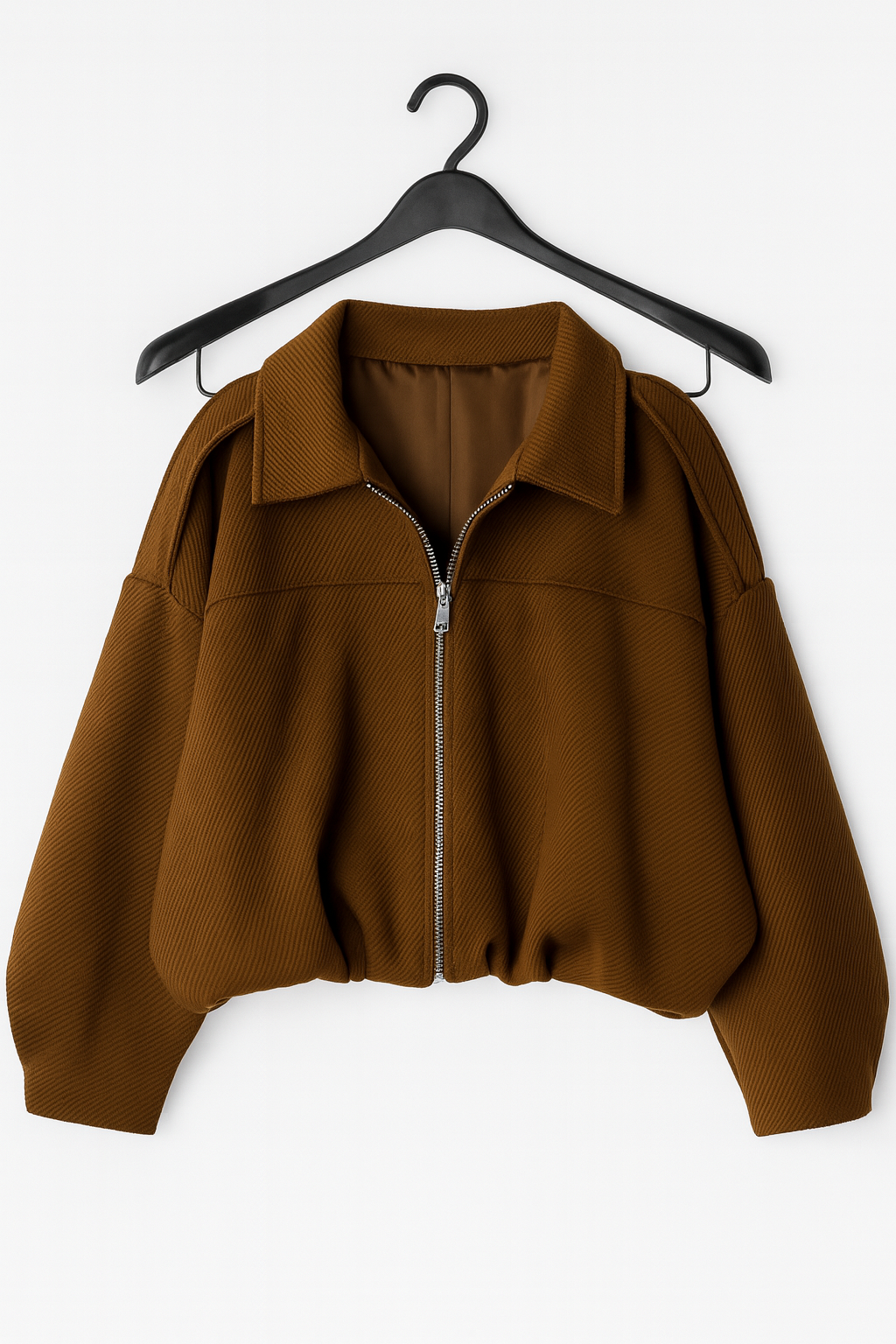 Oversized Jacket Brown