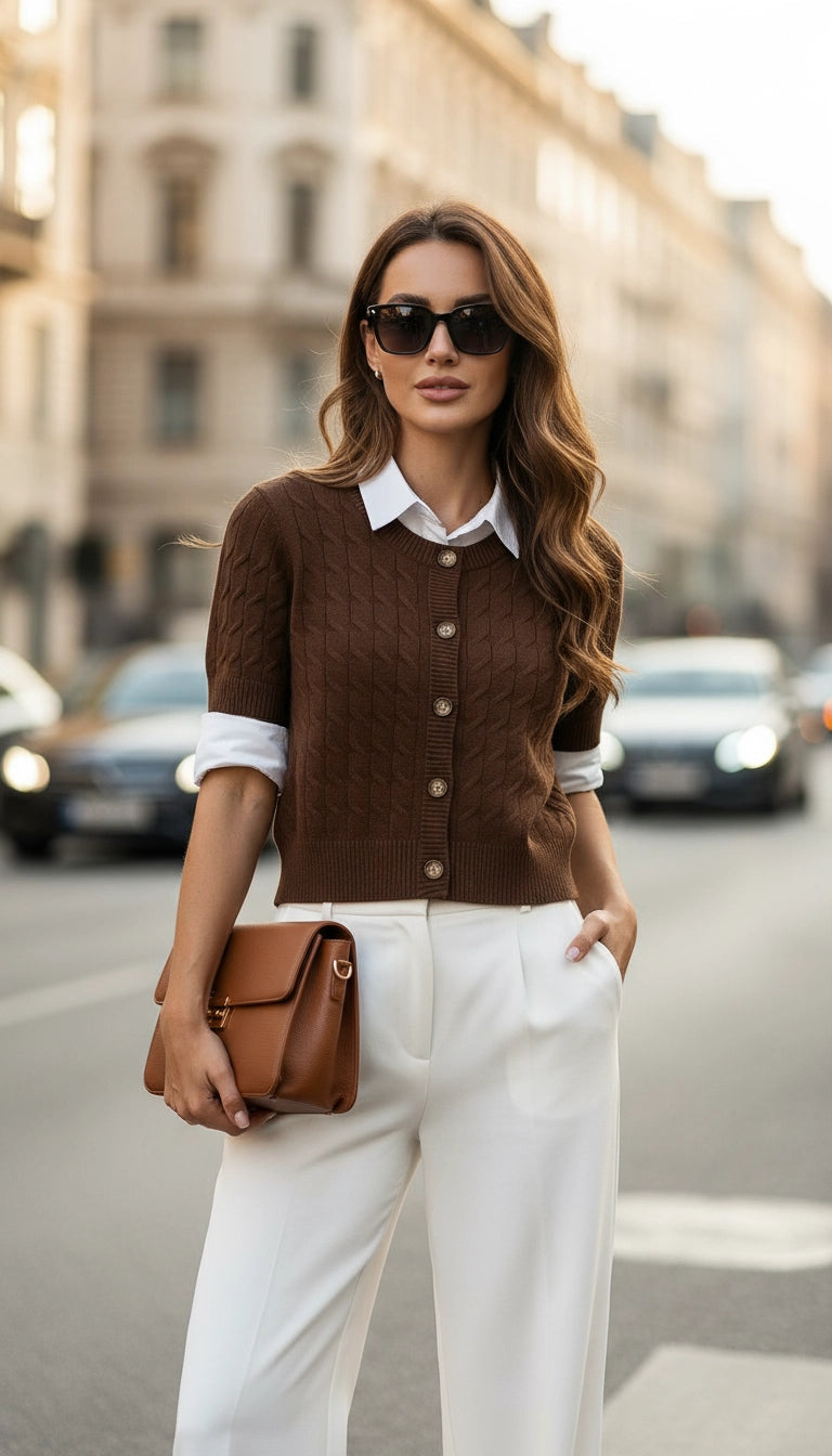 Cropped Vest