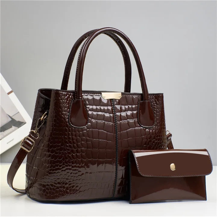 Brown luxe Croco