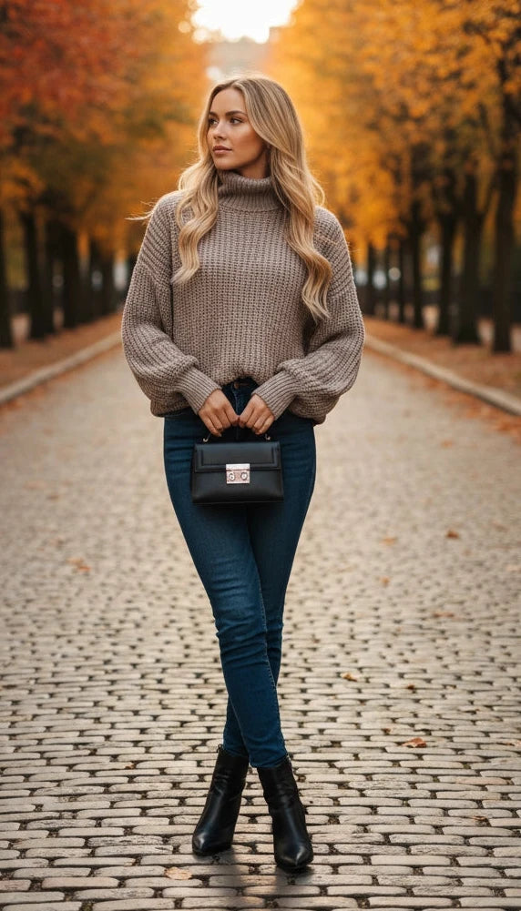 Cozy Sweater Taupe
