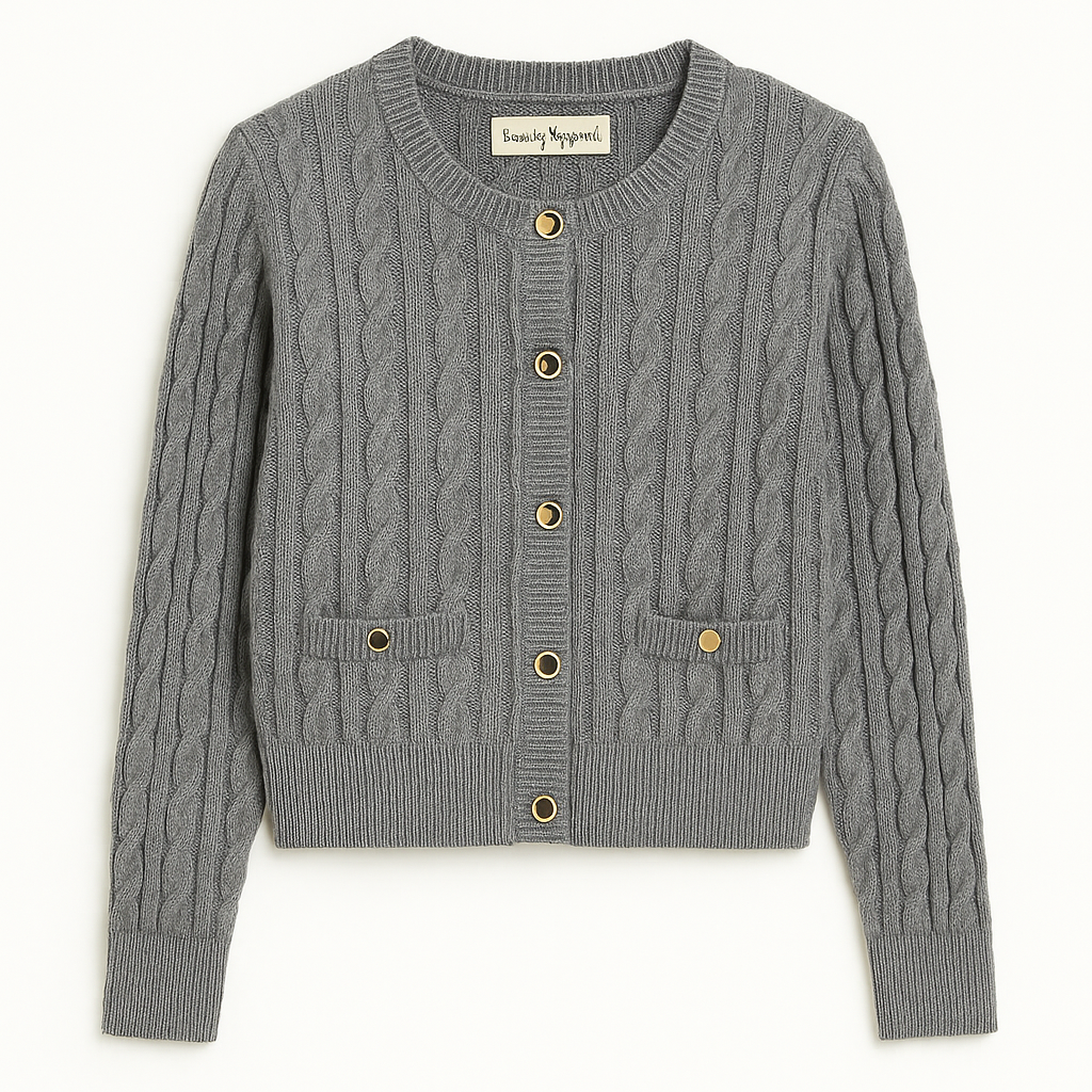 Knitted Cardigan Grey