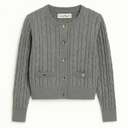 Knitted Cardigan Grey