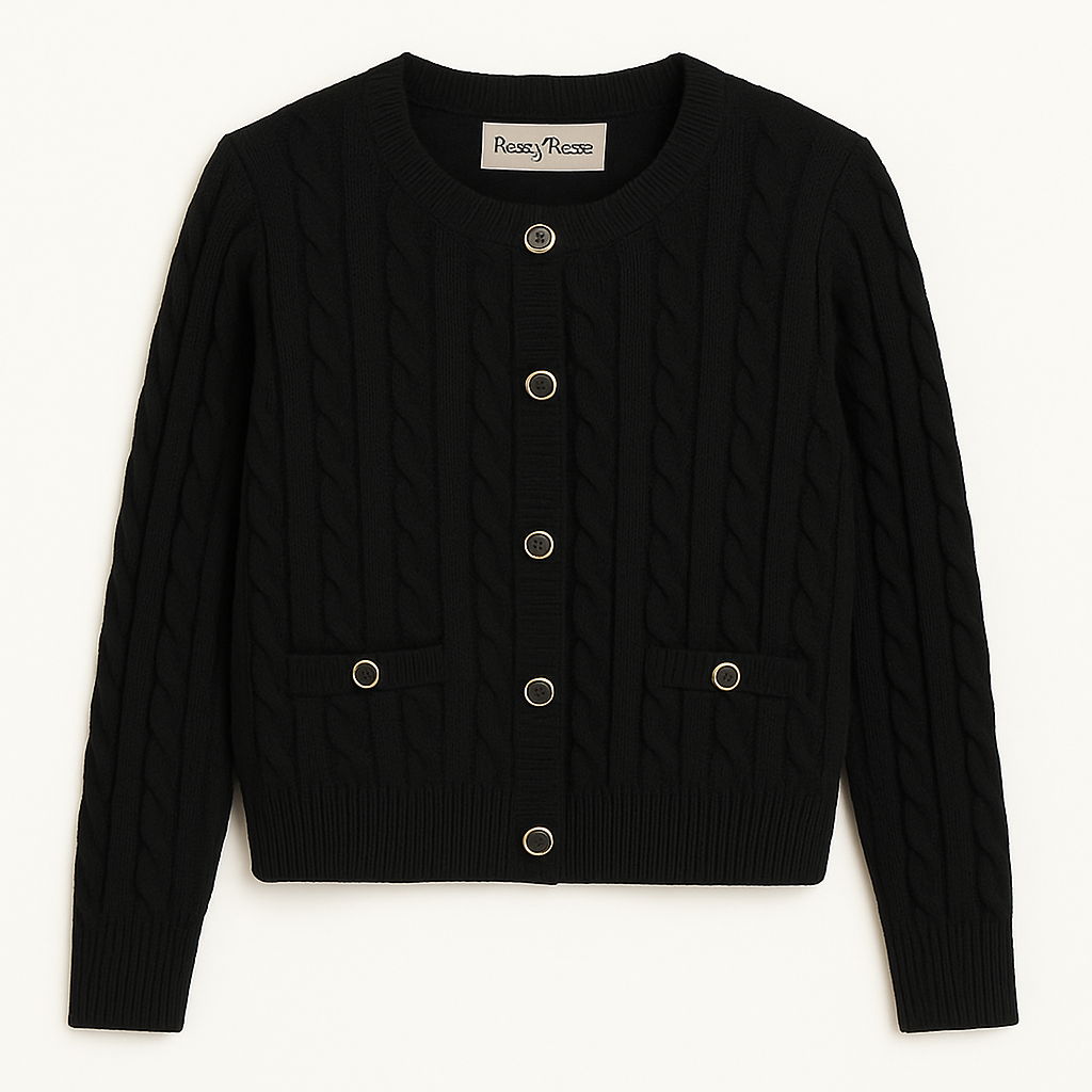 Knitted Cardigan Black