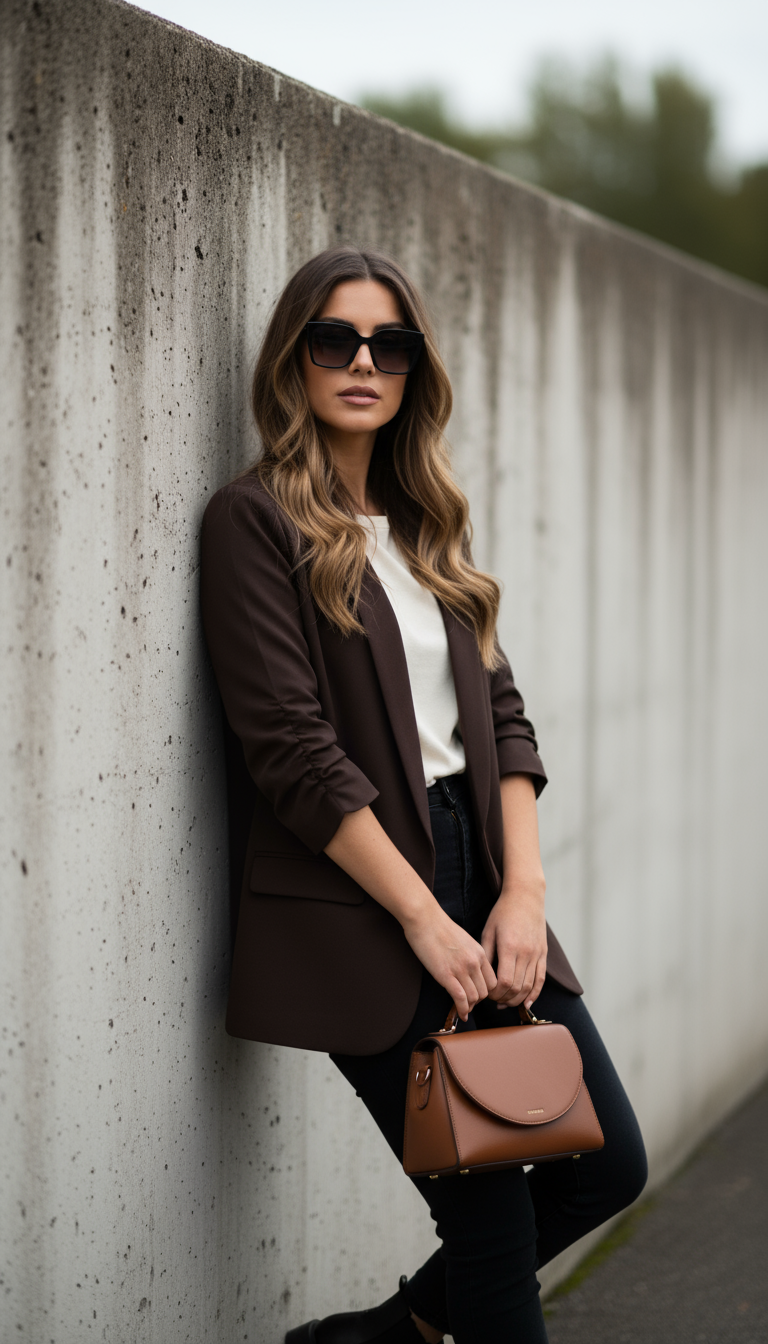 Brown Blazer