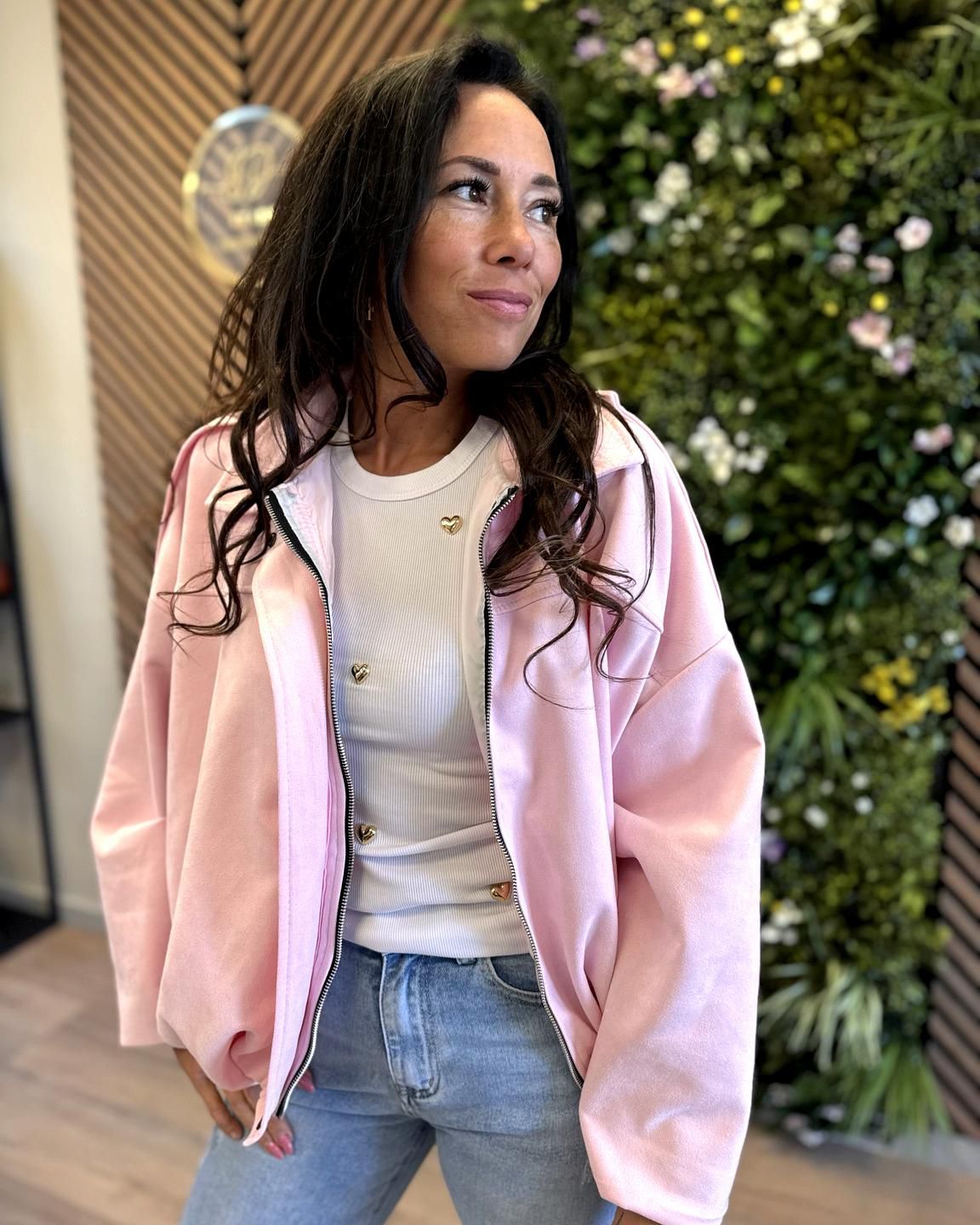 Oversized Jacket Jas Roze