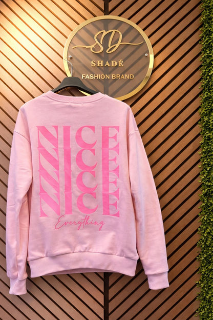 Sweater Nice Roze