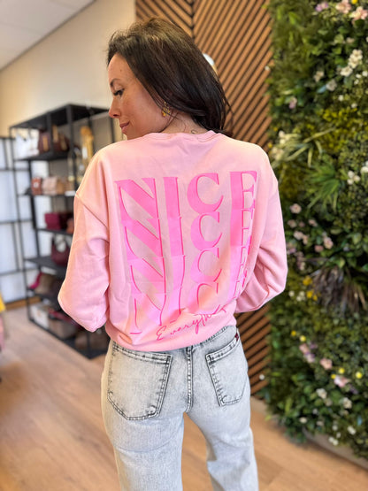 Sweater Nice Roze