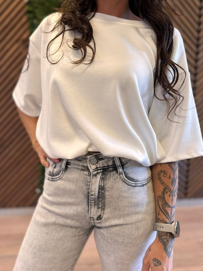 Oversized T-Shirt Wit