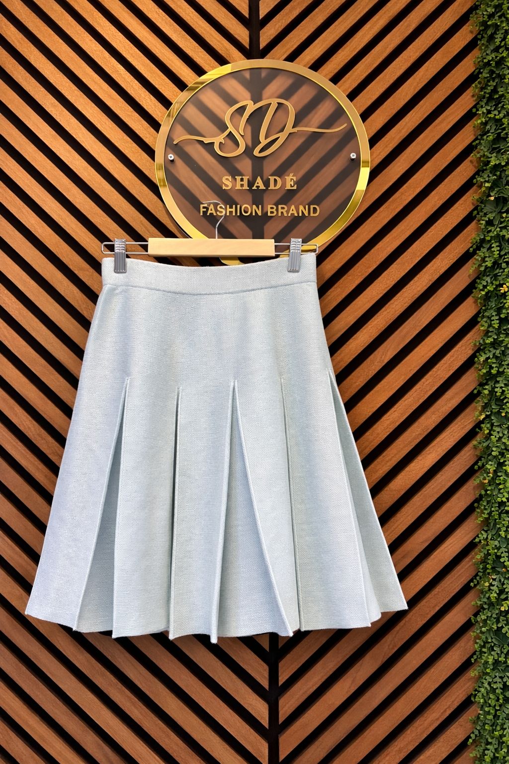 Plooirokje Blauw